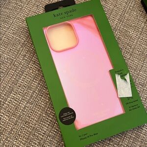Kate Spade Blush Pink iPhone 14 Pro Max Case